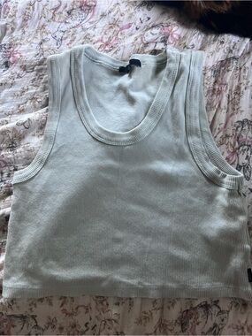 VANS mint/sage Crop Top